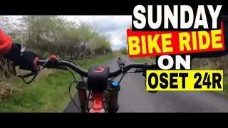 Electric Trial Bike  Oset 24R Sunday ride [upl. by Swec]