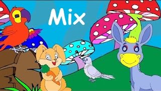 Die Lieder der Tiere  Kinderlieder Mix  Yleekids Deutsch lernen mit Kinderliedern [upl. by Pirri]