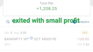 Intraday Trade 14 October 2024 intraday banknifty options [upl. by Litsyrk]