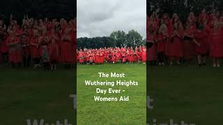 The Most Wuthering Heights Day  Kate Bush Fairview park Dublin 20 July 2024 womensaidireland [upl. by Zerep]