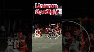 Lineman Spotlight ballout football lineman football blocking sports [upl. by Izabel]