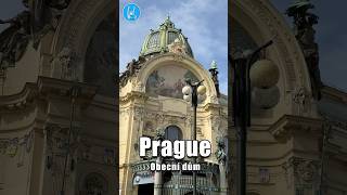 Prague  Obecní dům 🇨🇿 [upl. by Ahsauqal]