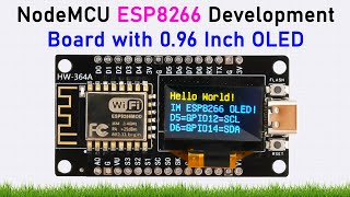 How to Set Up NodeMCU ESP8266 with 096 Inch OLED Display  Beginner Tutorial [upl. by Leakcim]