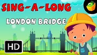 Karaoke London Bridge  Songs With Lyrics  CartoonAnimated Rhymes For Kids [upl. by Frederigo143]