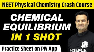 CHEMICAL EQUILIBRIUM in One Shot  All Concepts Tricks amp PYQs  Class 11  NEET [upl. by Hsekar]