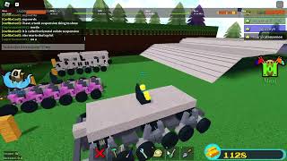 Horizontal Volute Spring Tank Suspension BABFT Roblox [upl. by Hassin]