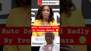 Yvonne Okwara destroying President Ruto and his regime on live TV [upl. by Anirbas]