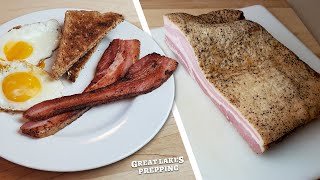 Homemade Bacon from Scratch  Basic Dry Cure Recipe  Oven Method no smoker needed [upl. by Mozart]