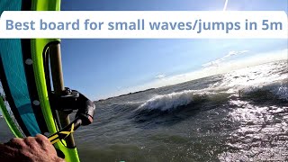 Best board for small jumpswaves in 5m [upl. by Clerc920]