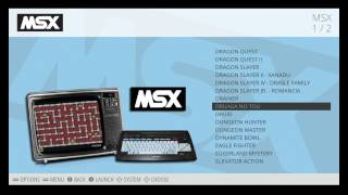 The Best RomSet amp Scrape MSXMSX2 for RETROPIE  RECALBOX [upl. by Ardine]