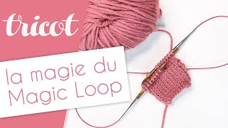 TUTO TRICOT  Comment tricoter en magic loop   astuces pour éviter les échelles [upl. by Brittnee]