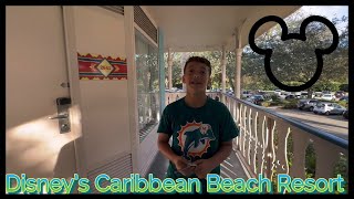 Disney’s Caribbean Beach Resort  Preferred Room Tour  Sleeps 5 [upl. by Oibirot]