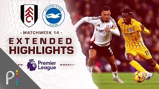 Fulham v Brighton  PREMIER LEAGUE HIGHLIGHTS  1252024  NBC Sports [upl. by Lavinia968]