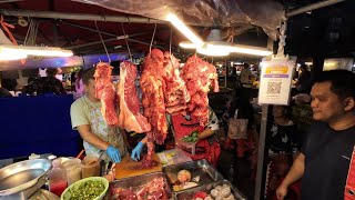 Cooking Thai food with raw beef [upl. by Lasko]