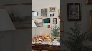 having a christmas village is so nostalgic 🎄✨ christmasvillage christmasdecor nostalgic cozy [upl. by Nester]