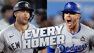 EVERY home run from the 2024 Postseason Ft Shohei Freddie Giancarlo Big Christmas AND MORE [upl. by Gut]