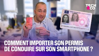 Permis de conduire dématérialisé voici comment limporter sur son smartphone [upl. by Arretnahs]