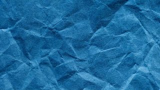 Blue Crumpled Paper Texture Background  4K  Global Kreators [upl. by Ier]