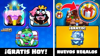 ¿CÓMO TENER MÁS REGALOS  ¡EMOTES GRATIS  ¡Y MUCHO MÁS  Clash Royale [upl. by Ellimak235]