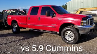 73 powerstroke vs 59 Cummins Which one is better From personal experience [upl. by Noraj321]