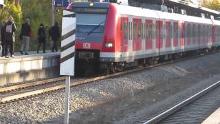 S Bahn Munchen  BAHNHOF TAUFKIRCHEN 17102013 [upl. by Yajnas969]