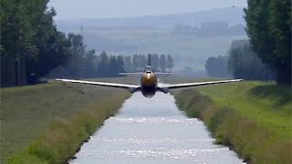 Breitling Fighters fly LOW down a canal  FULL SEQUENCE [upl. by Yates]