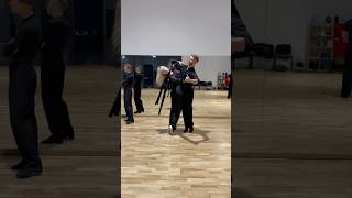 Slow foxtrot  practice  Ballroom  Dance  couple  dancers [upl. by Adabelle]