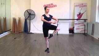 4 Arabesques Positions Vaganova system ballet class tutorial beginner level [upl. by Aneleairam547]