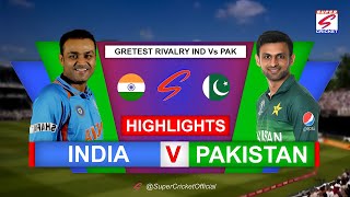 The Intense Rivalry India Vs Pakistan cricket match highlights [upl. by Ajiat]