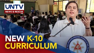 DepEd launches revised K10 curriculum effective SY 20242025 [upl. by Werdna]