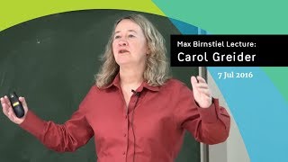 Carol Greider  Max Birnstiel Lecture [upl. by Ahsauqram]