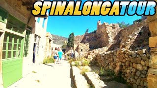 SPINALONGA ISLAND Tour  Greece 4k [upl. by Ahsotal]