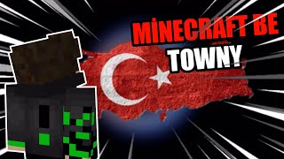 SONUNDA TÜRK TOWNY SUNUCUSU  Minecraft PE Zocamc Towny MCPEMCBE [upl. by Rolyab]