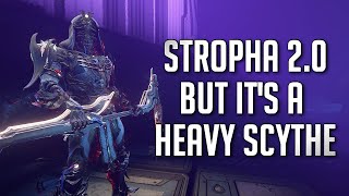 THE STROPHA 20  BEST RED CRIT ONESHOT CORUFELL HEAVY ATTACK BUILD WARFRAME [upl. by Doralynne925]