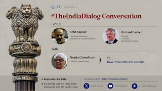 TheIndiaDialog Conversation with Neerja Chowdhury [upl. by Pinkerton]