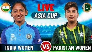 Live IND W Vs PAK W Match Live Cricket Match Today  IND W vs PAK W T20 live 2nd innings livescore [upl. by Ormand]