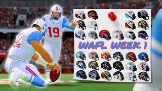 Oilers Clutch Kicking WAFL Relocation Franchise Season 2 [upl. by Ahkihs]