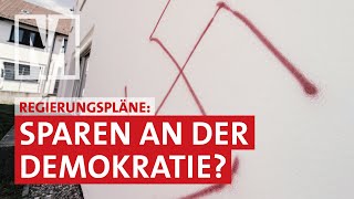 Weniger Geld für DemokratieProjekte MONITOR [upl. by Brien305]