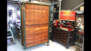 42 Drawer Industrial Style Cabinet  Forme Industrious [upl. by Jolynn]