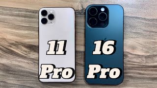 iPhone 11 Pro vs iPhone 16 Pro [upl. by Noimad262]