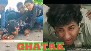 Ghatak 1996 Sunny Deol Best Dialogue  Danny Denzongpa  Ghatak movie Sppof  Comedy Scene  New [upl. by Noram]