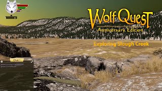 WolfQuest Anniversary Edition  Random Exploration [upl. by Kimmie]