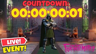 Fortnite Live Event Countdown ⏳l Pushing Rankeds 🔥fortnite shorts gaming livevent shortslive [upl. by Nilpik]