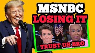 MSNBC Anchors Rachel Maddow and Joy Reid Make UNHINGED Claims About Trump and JD Vance [upl. by Ciel]