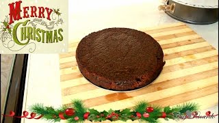 Easy Rich Christmas Fruit Cake Jamaican Black Cake  Recipes By Chef Ricardo [upl. by Noived]