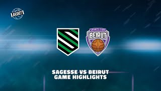 Sagesse vs Beirut Full Game Highlights [upl. by Quenby]