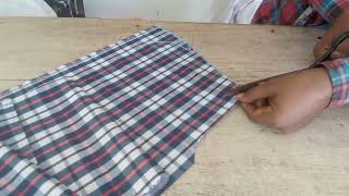 shirt cutting fitting cutting shirt fitting [upl. by Aikemahs]