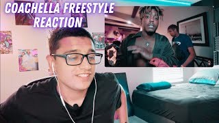 JUICE amp CORDAE SLID BRUH  Juice WRLD Coachella Freestyle Reaction [upl. by Huey449]