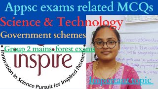 appsc group 2 mains MCQs scienceandtechnology appsc scheme group2 [upl. by Ludeman]