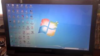 Windows 7 Startup and Shutdown on Asus Notebook [upl. by Alleroif]